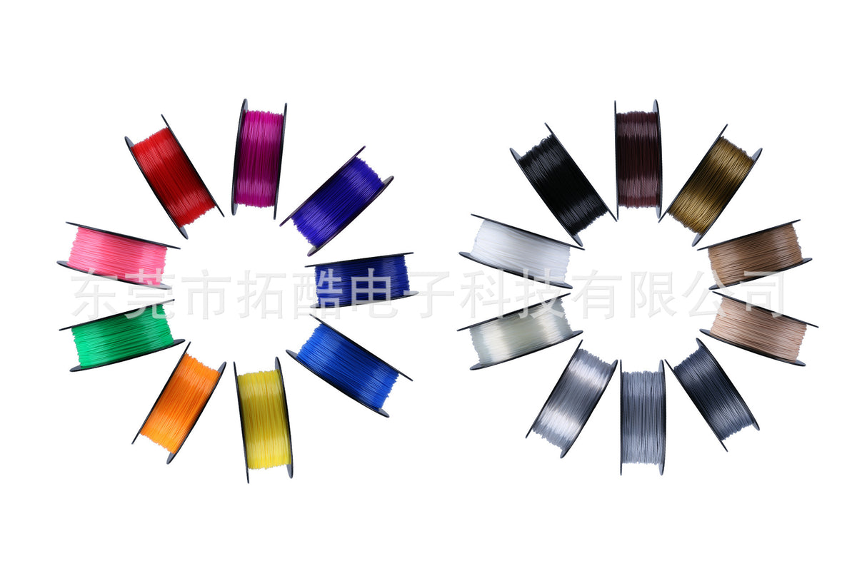 三色丝绸三色龙蛋专用耗材源头厂家红蓝绿适用拓竹机器