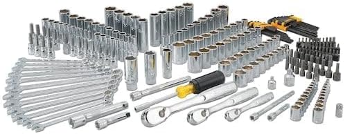 DEWALT Socket Set, 1/4", 3/8", 1/2" Drive, SAE/Metric, 264-Piece Mechanic Tool Set (DWMT82835)