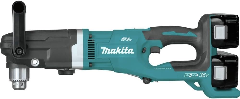 Makita XAD03PT-R 36V (18V X2) LXT Brushless Lithium-Ion 1/2 in. Cordless Right Angle Drill Kit (5 Ah) (Renewed)