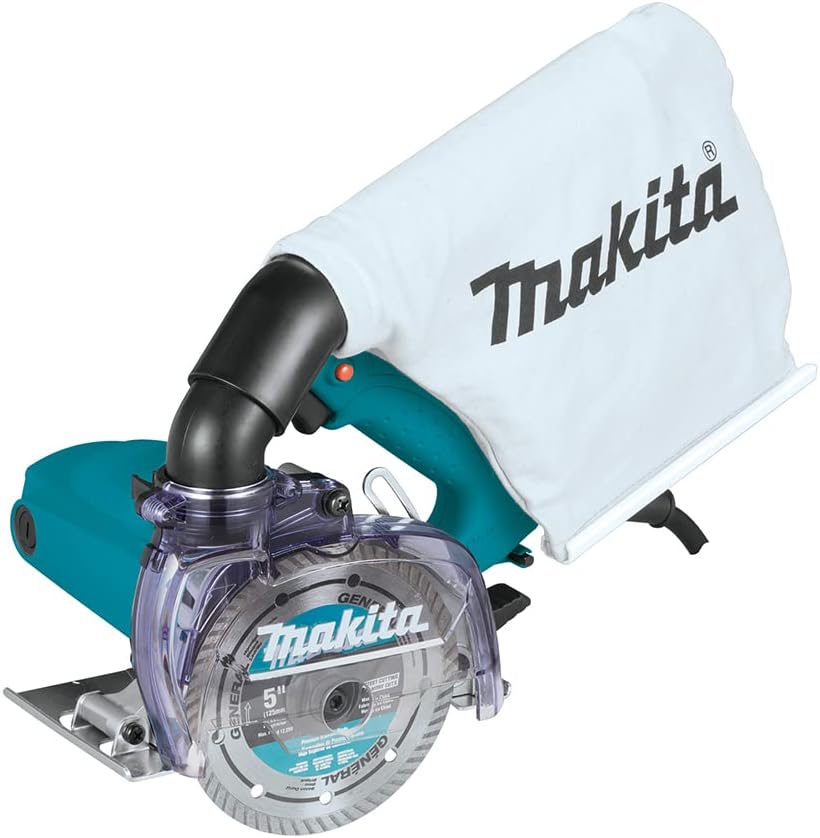 Makita 4100KB 5" Dry Masonry Saw, with Dust Extraction
