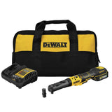 DEWALT 20V MAX XR Cordless Ratchet, 3/8" and 1/2" Sealed Head Ratchet, Bare Tool Only (DCF510B)