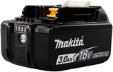 Makita BL1830 18V LXT® Lithium-Ion 3.0Ah Battery