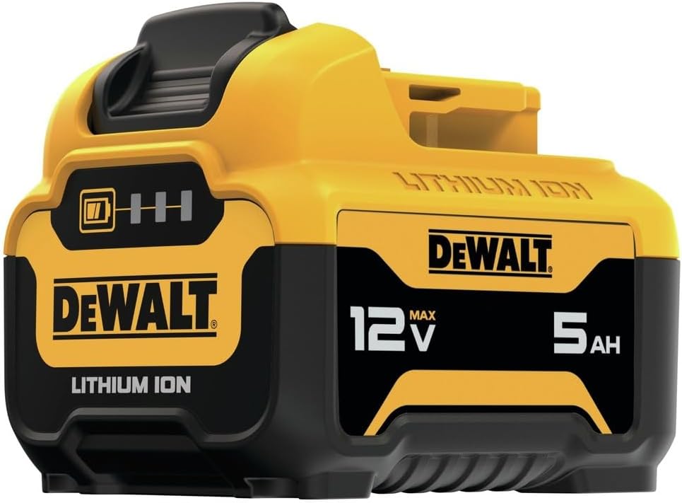 DEWALT DCB126 12V MAX* 5.0Ah Lithium Ion Battery
