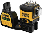DEWALT 20V/12V MAX Laser Level Kit, 3 x 360, Green (DCLE34030G), Color Yellow