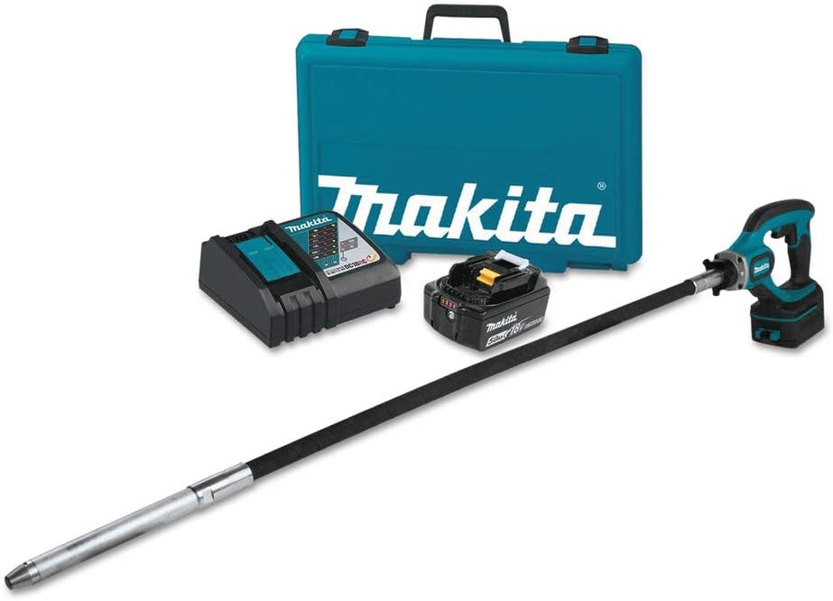 Makita XRV01Z 18-Volt LXT Lithium-Ion 4-Feet Concrete Vibrator (Tool Only, No Battery)