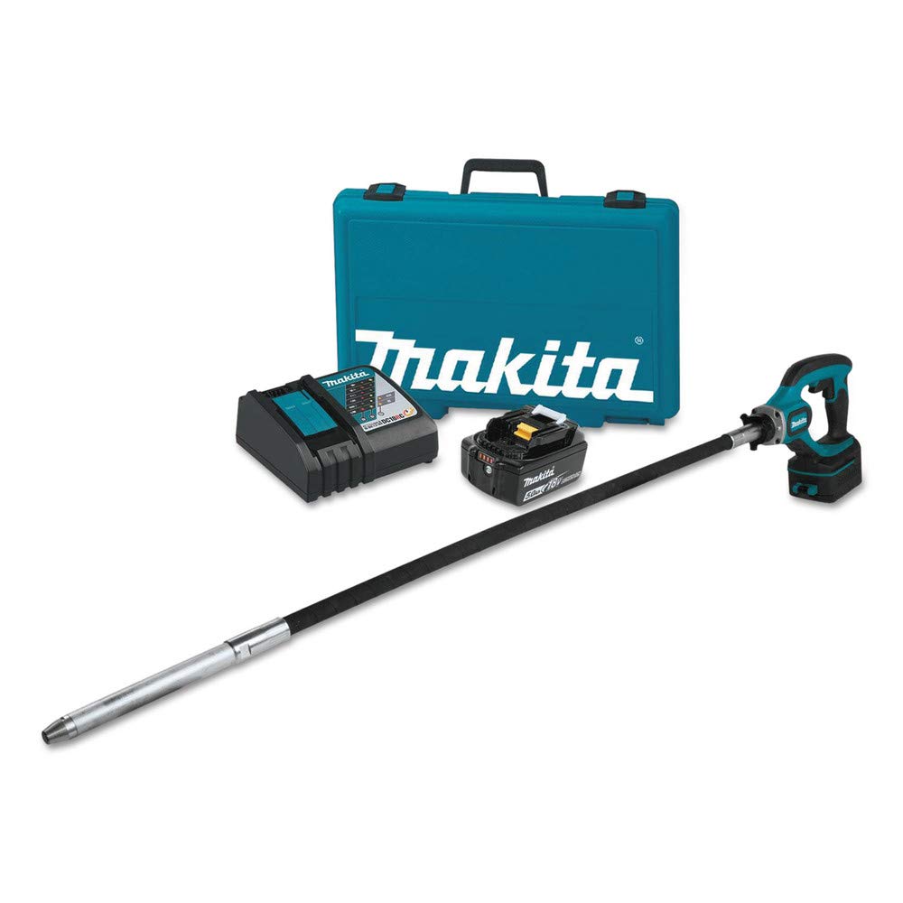 Makita XRV01Z 18-Volt LXT Lithium-Ion 4-Feet Concrete Vibrator (Tool Only, No Battery)