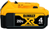 DEWALT 20V MAX* XR Battery, 4.0-Ah, 2-Pack (DCB204-2), Black