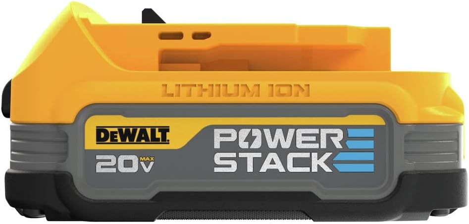 DEWALT 20V MAX POWERSTACK Lithium Ion Battery 2 Pack (DCBP034-2)