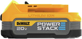 DEWALT 20V MAX POWERSTACK Lithium Ion Battery 2 Pack (DCBP034-2)