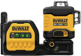 DEWALT 20V/12V MAX Laser Level Kit, 3 x 360, Green (DCLE34030G), Color Yellow
