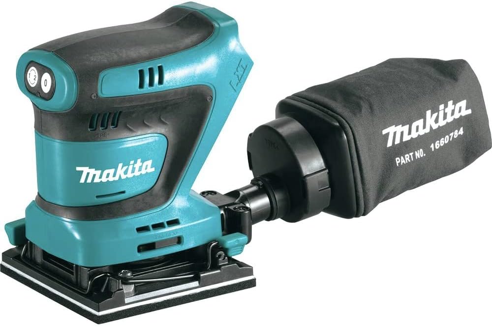 Makita XOB02Z 18V LXT® Lithium-Ion Cordless 1/4 Sheet Finishing Sander, Tool Only