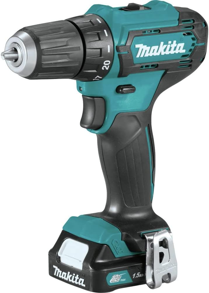 Makita FD09R1 12V max CXT® Lithium-Ion Cordless 3/8" Driver-Drill Kit (2.0Ah)