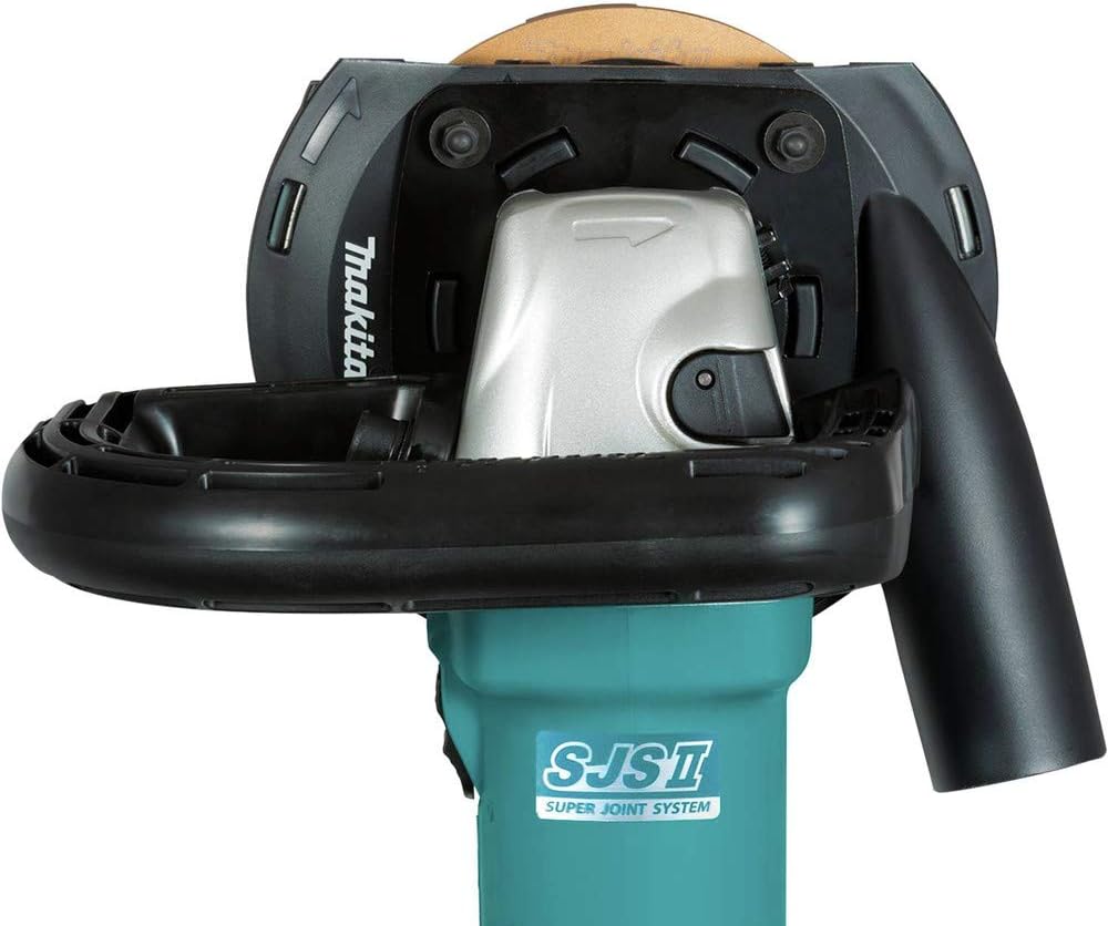Makita PC5010CX1 5" SJS™II Compact Concrete Planer with Dust Extraction Shroud and Diamond Cup Wheel