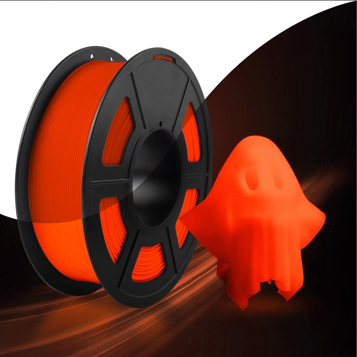 SUNLU 3D Printer Filament Bundle PLA Filament 1.75mm, Individually Vacuum Packed, 0.25kg per Spool, 2kg in Total, 8 Pack, Black+Bone White+Grey+Brown+Red+Blue+Olive Green+Wood