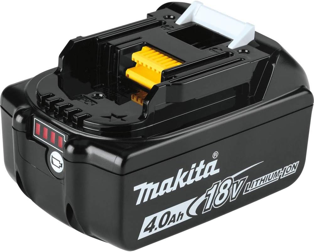 Makita XUX02SM1X4 18V LXT Lithium-Ion Brushless Cordless Couple Shaft Power Head Kit With 13" String Trimmer & 10" Pole Saw Attachments (4.0Ah)