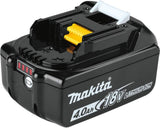 Makita XUX02SM1X4 18V LXT Lithium-Ion Brushless Cordless Couple Shaft Power Head Kit With 13" String Trimmer & 10" Pole Saw Attachments (4.0Ah)