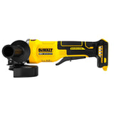 DEWALT 20V MAX* Angle Grinder Tool Cordless Brushless, 4 1/2 Inch, with Paddle Switch and Kickback Brake, Tool Only (DCG413B)