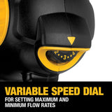 DEWALT 20V MAX Caulking Gun, Cordless, 10oz, Variable Speed Trigger, Interchangeable Canister Trays, Bare Tool Only (DCE560B)