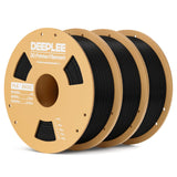 PLA Basic 1.75mm 3D Printer Filament, 3D Printing Filament with Dimensional Accuracy +/- 0.02 mm, Neatly Wound, No Clogging, Best for Beginners, Fits for Most FDM 3D Printers 4KG Black