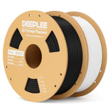 PLA Basic 1.75mm 3D Printer Filament, 3D Printing Filament with Dimensional Accuracy +/- 0.02 mm, Neatly Wound, No Clogging, Best for Beginners, Fits for Most FDM 3D Printers 4KG Black