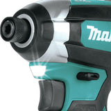Makita XDT13Z 18V LXT Lithium-Ion Brushless Cordless Impact Driver, Tool Only, Variable Speed