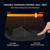 Siraya Tech Roamr TPU Air HR 80A Filament, 48-50% High Rebound, Foaming Flexible 3D Printer Filament, 64A-80A Variable Hardness, Matte Finish for Footwear, Midsoles, and Orthotics (800g, Noir)