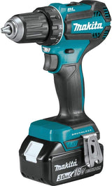 Makita XFD131 18V LXT® Lithium-Ion Brushless Cordless 1/2" Driver-Drill Kit (3.0Ah), Variable Speed