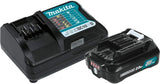 Makita BL1021BDC1 12V Max CXT Lithium-Ion Battery and Charger Starter Pack