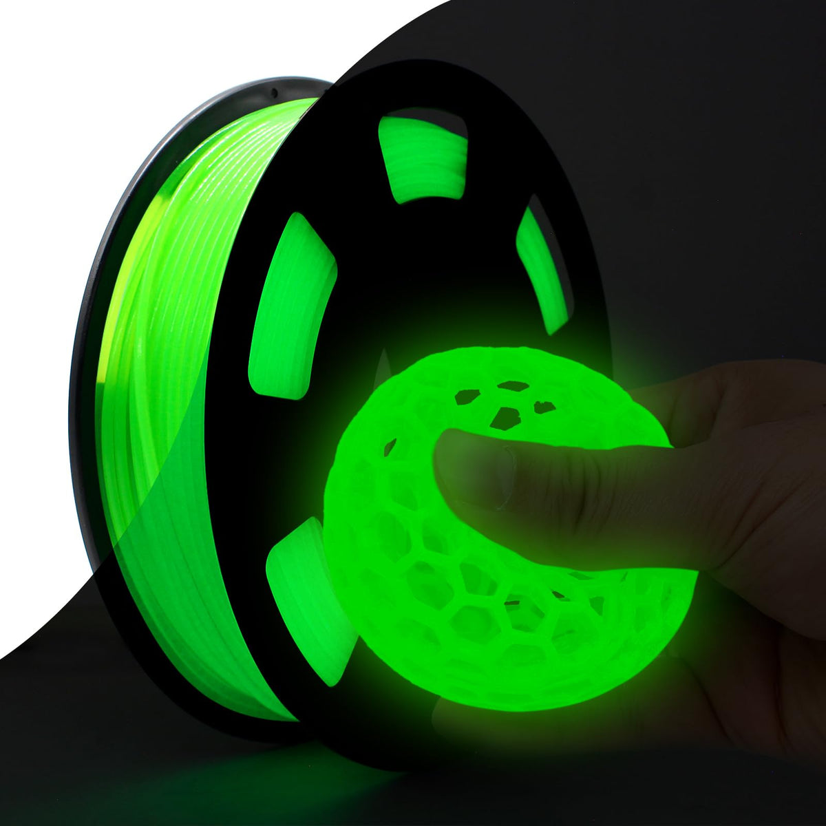 3D Printer Filament Bundle,1.75MM Silk PLA Filament Multicolor 250g*10 Rolls,Bulk Filament fits for Most FDM 3D Printers.