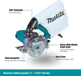 Makita 4100KB 5" Dry Masonry Saw, with Dust Extraction