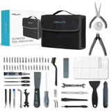 Creality 3D Printer Tools Kit, 74 Pcs 3D Printing Tool Wrap Kit Assembly/Removal/Finishing/Deburring/Filament Cutting/Nozzle Cleaning/Printing Model Tool, 3D Printer Accessories for All FDM Printers