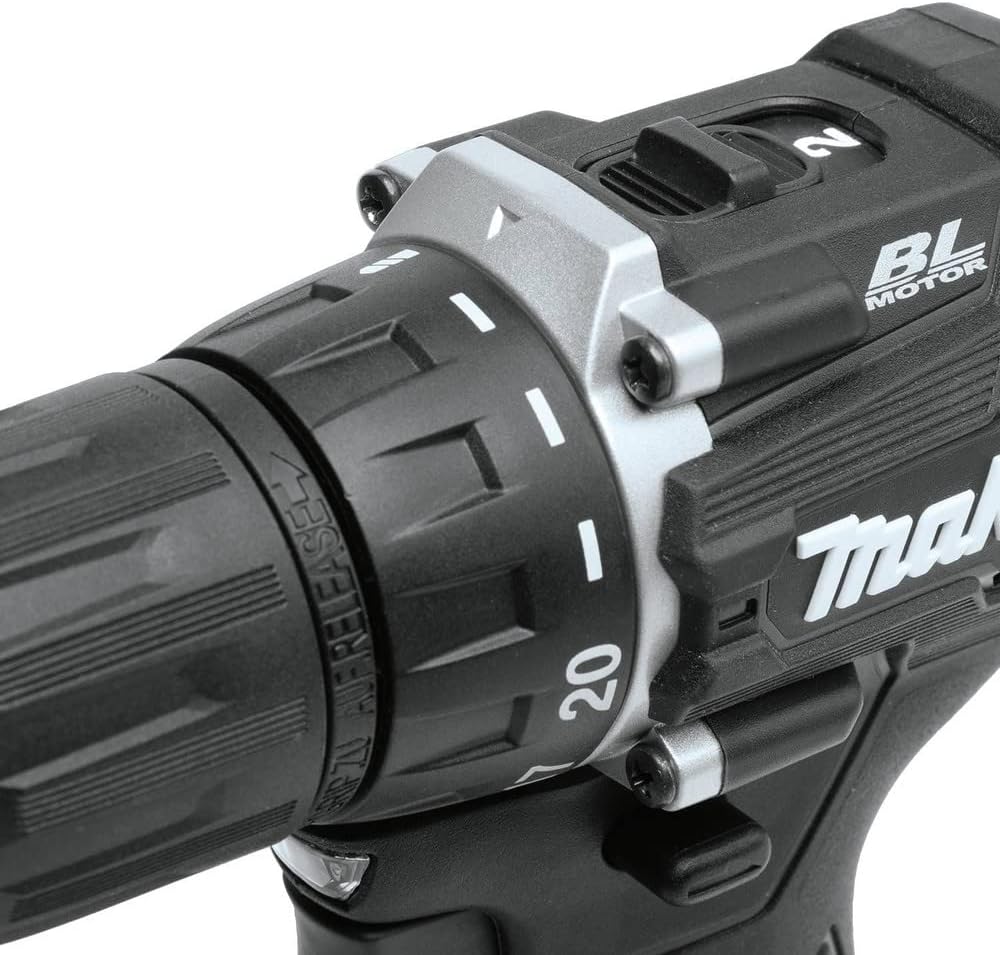 Makita XFD15ZB 18V LXT Lithium-Ion Sub-Compact Brushless Cordless 1/2" Driver-Drill, Tool Only, Black
