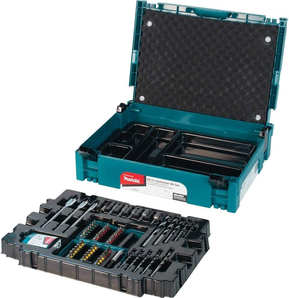 Makita B-51661 66 Pc. Contractor Bit Set
