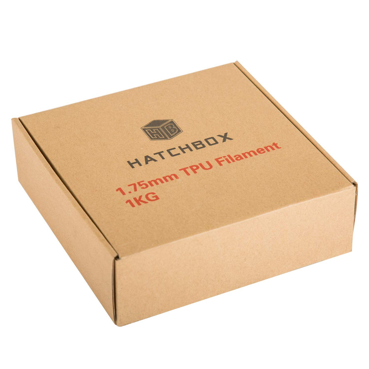 HATCHBOX 1.75mm Black TPU 3D Printer Filament Shore 95A, 1 KG Spool, Dimensional Accuracy +/- 0.03 mm, 3D Printing Filament