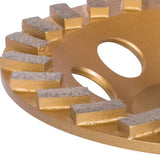 Makita A-96425 24 Segment Turbo Anti-Vibration Diamond Cup Wheel, 7"