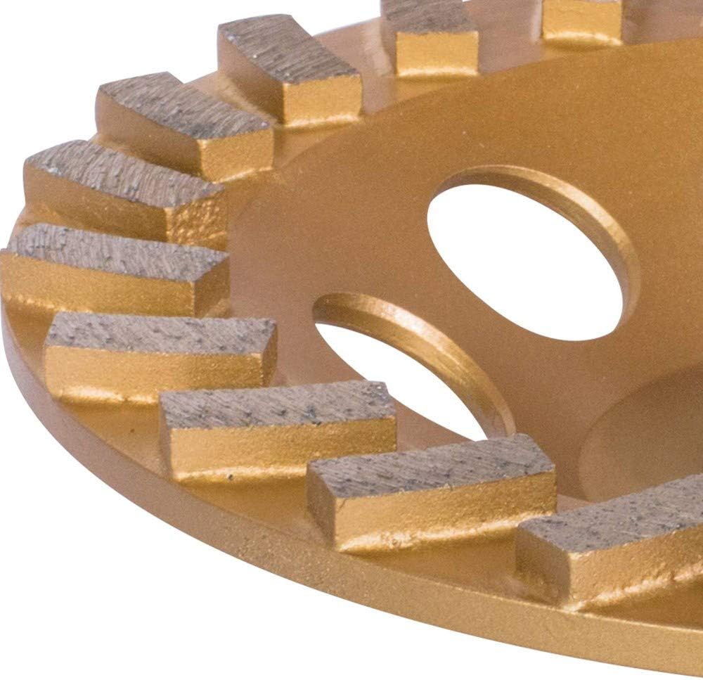 Makita A-96425 24 Segment Turbo Anti-Vibration Diamond Cup Wheel, 7"