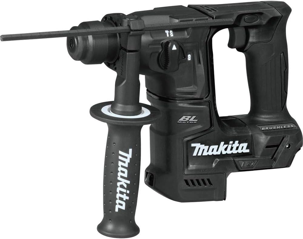 Makita XRH06ZB 18V LXT Lithium-Ion Sub-Compact Brushless Cordless 11/16" Rotary Hammer, Accepts Sds-Plus Bits, Tool Only