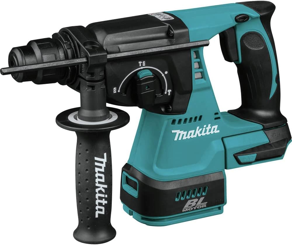 Makita XRH01Z 18V LXT Lithium-Ion Brushless Cordless 1-Inch Rotary Hammer Accepts SDS-PLUS Bits
