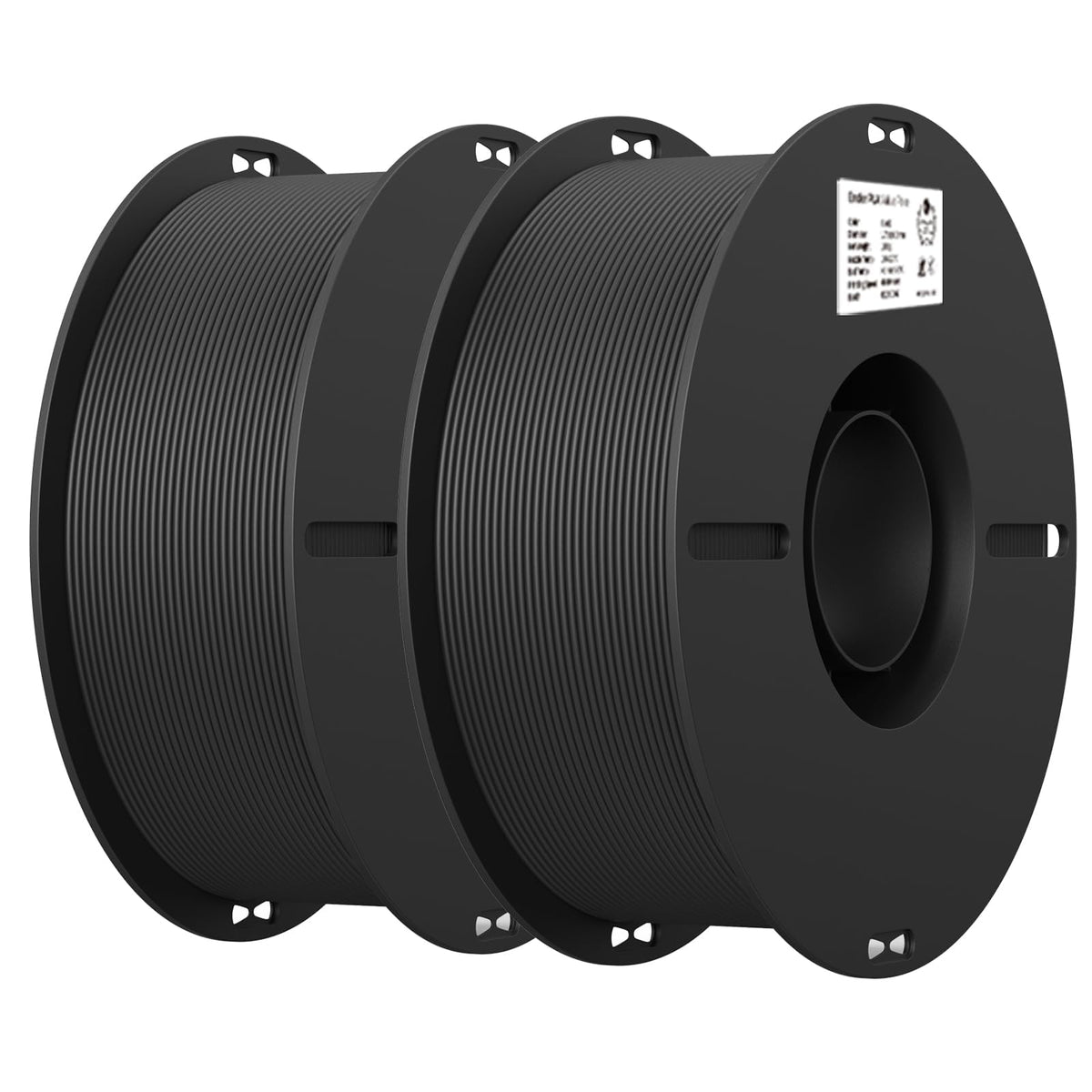 Creality 3D Printer Filament 1.75mm 4KG, PLA Filament Bulk +/- 0.02mm, 4 Pack 1kg Spool(2.2lbs) 3D Printing Filament Fits for Most FDM 3D Printers, 4 White