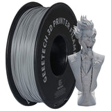 GEEETECH 6KG 3D Printer Filament Bundle - Black PLA Filament 1.75mm ±0.02mm (6 Spools, 1KG Each) - High Precision, Low Warping, 3D Printing Filament Fits Most FDM 3D Printers