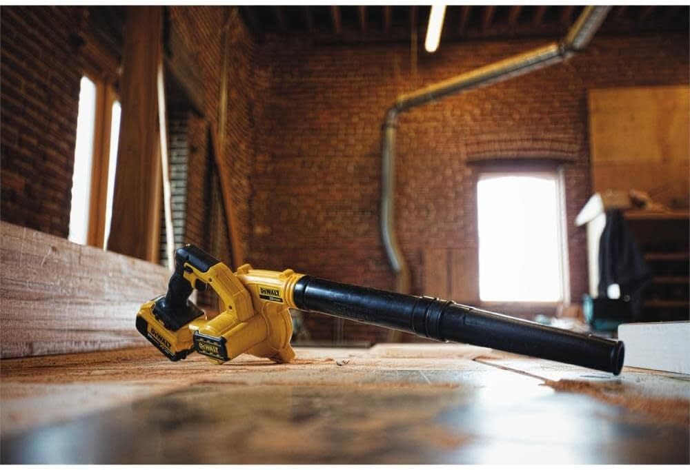 DEWALT 20V MAX Blower, 100 CFM Airflow, Variable Speed Switch, Includes Trigger Lock, Bare Tool Only (DCE100B)