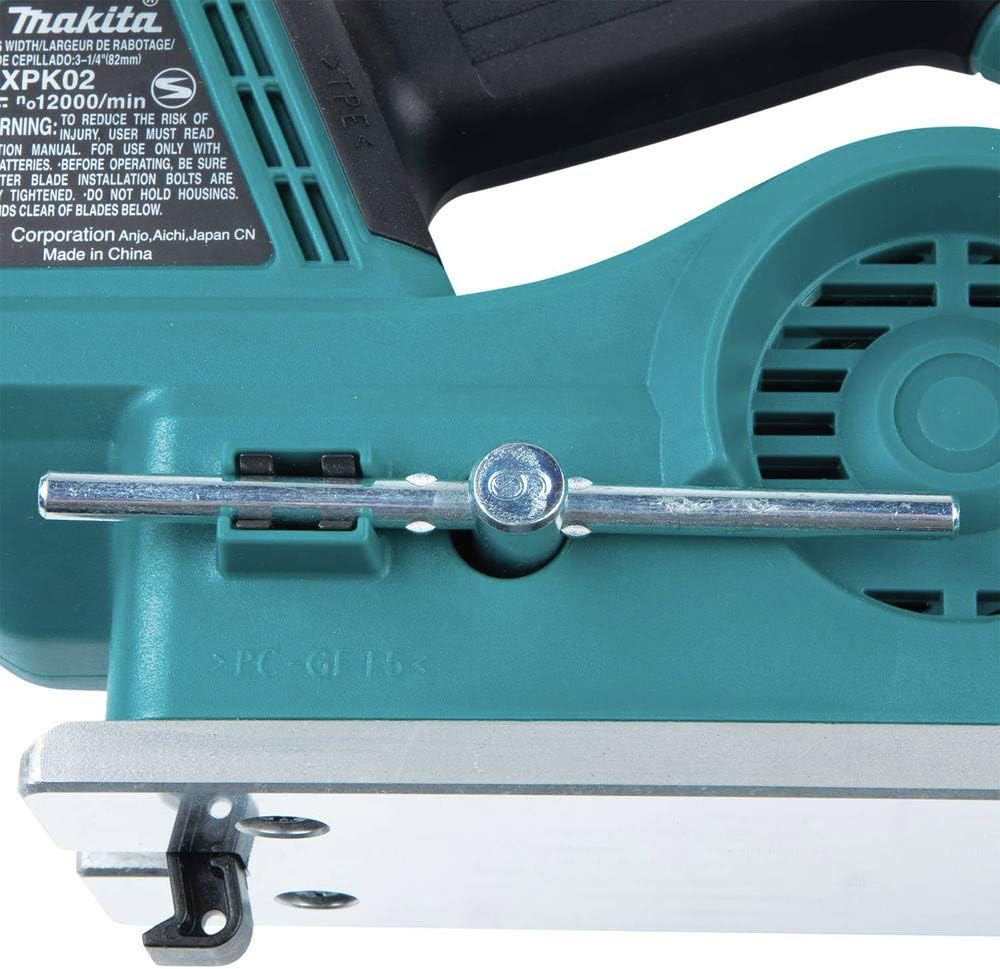 Makita XPK02Z 18V LXT® Lithium-Ion Brushless Cordless 3-1/4" Planer, AWS™ Capable, Tool Only