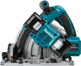 Makita XPS01PTJ 18-Volt X2 LXT Lithium-Ion (36V) Brushless Cordless 6-1/2 inch Plunge Circular Saw Kit (5.0Ah) with 199140-0 39 inch Guide Rail(Sold separately)