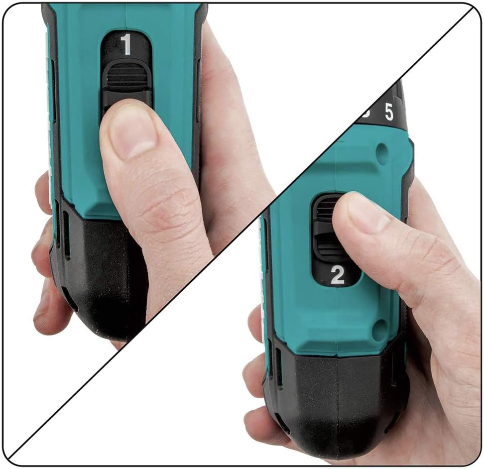 Makita FD10R1 12V max CXT® Lithium-Ion Cordless 1/4" Hex Driver-Drill Kit (2.0Ah)