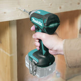 Makita XDT13Z 18V LXT Lithium-Ion Brushless Cordless Impact Driver, Tool Only, Variable Speed