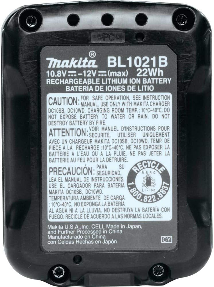Makita BL1021B 12V max CXT® Lithium-Ion 2.0Ah Battery