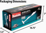 Makita XLC02ZW 18V LXT Lithium-Ion Compact Cordless Vacuum, Tool Only, White