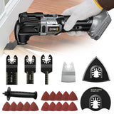 Cordless Oscillating Tool Compatible with Makita 18V Battery(Not Include Battery), 21,000 OPM Brushless 18V Oscillating Multi-tool with 6 Speed, LED Light, DIYtoolifz 4.5° Oscillating Tool for Cutting