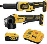 DEWALT 20V MAX Angle Grinder and Die Grinder, Cordless 2-Tool Set with Battery and Charger (DCK203P1)