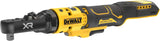 DEWALT 20V MAX* XR Brushless 1/4 in. & 3/8 in. Sealed Head Ratchet (Tool Only) (DCF520B)